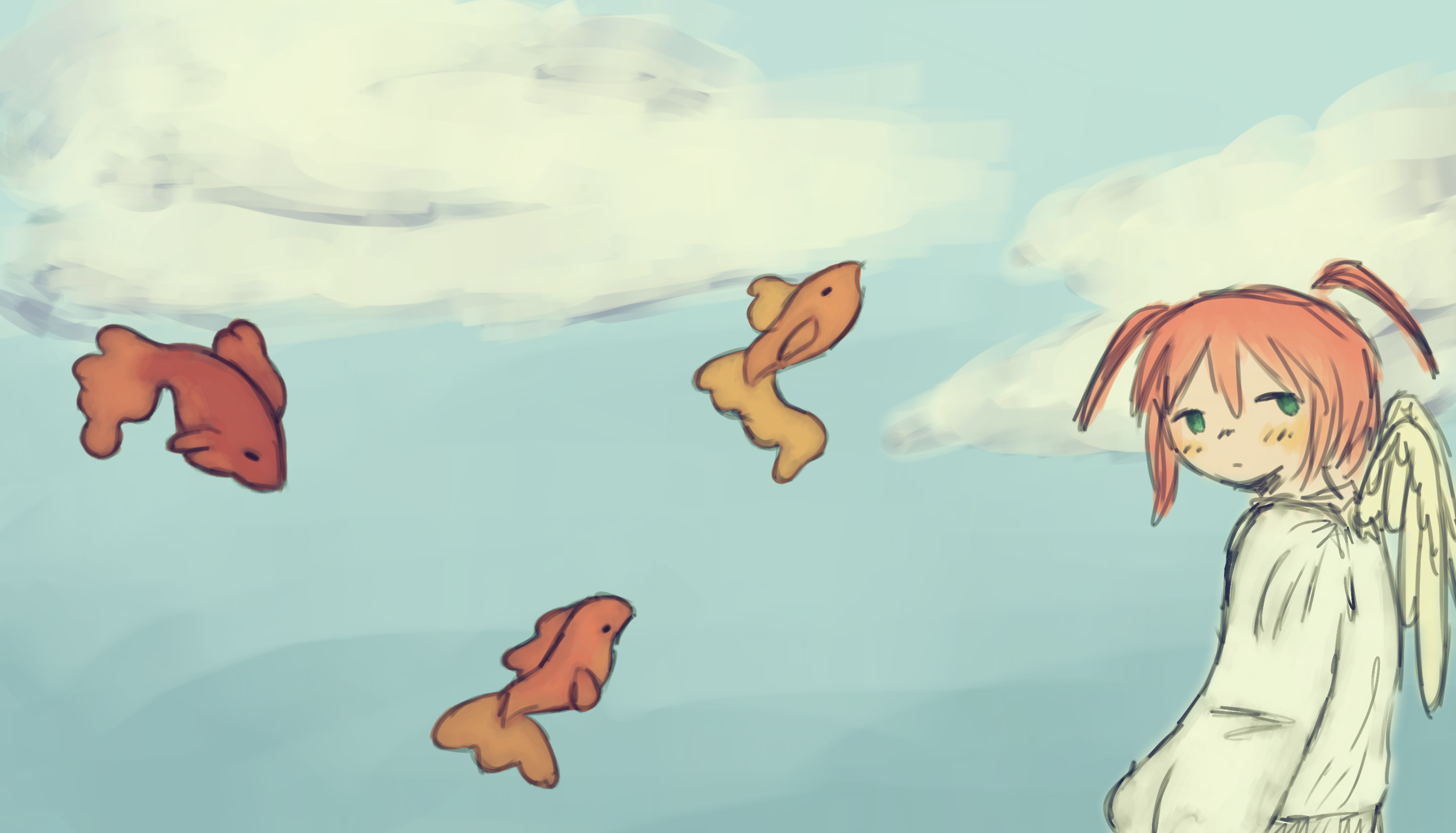 Fish in the sky