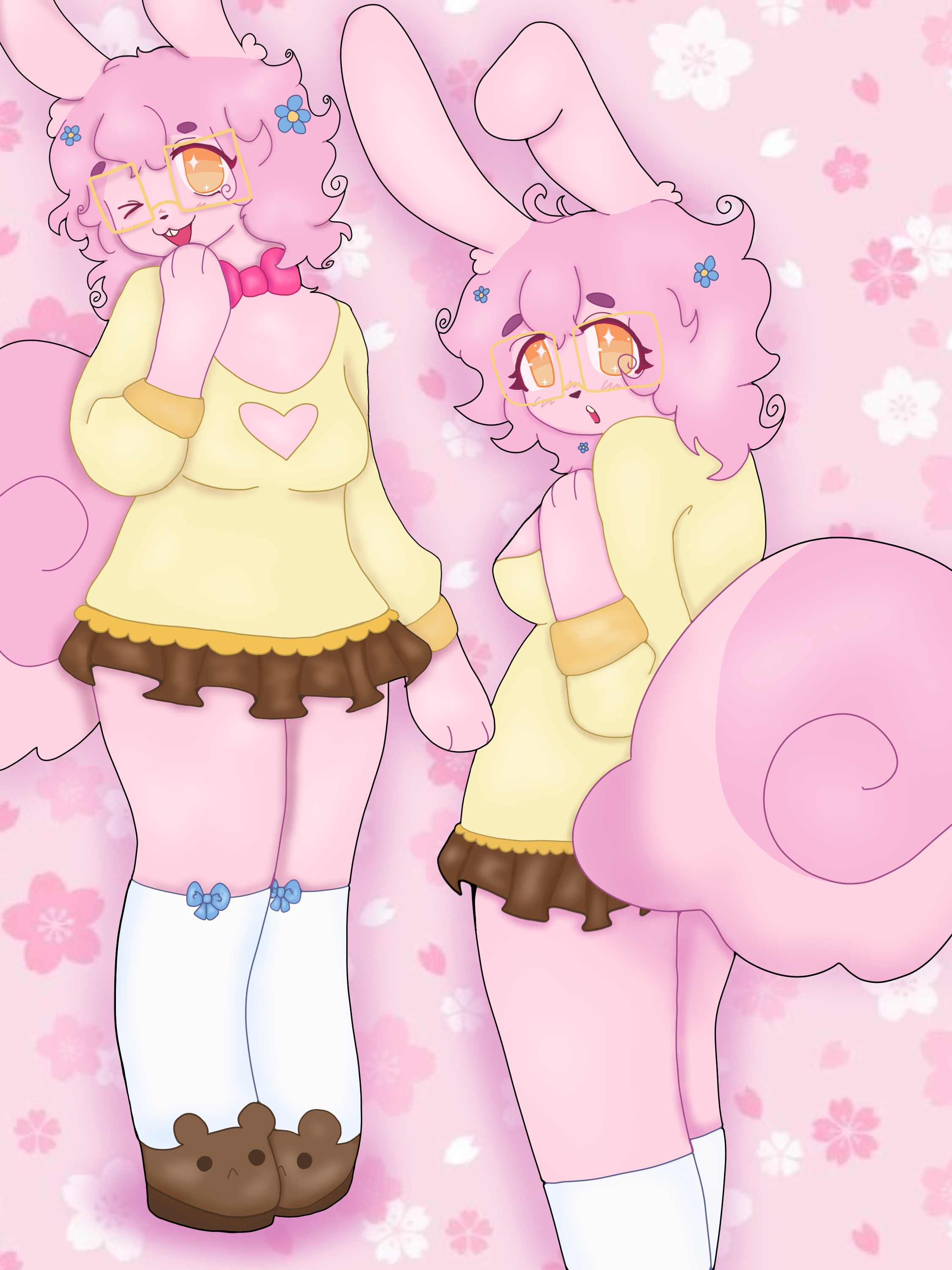 Kita's new fursona design