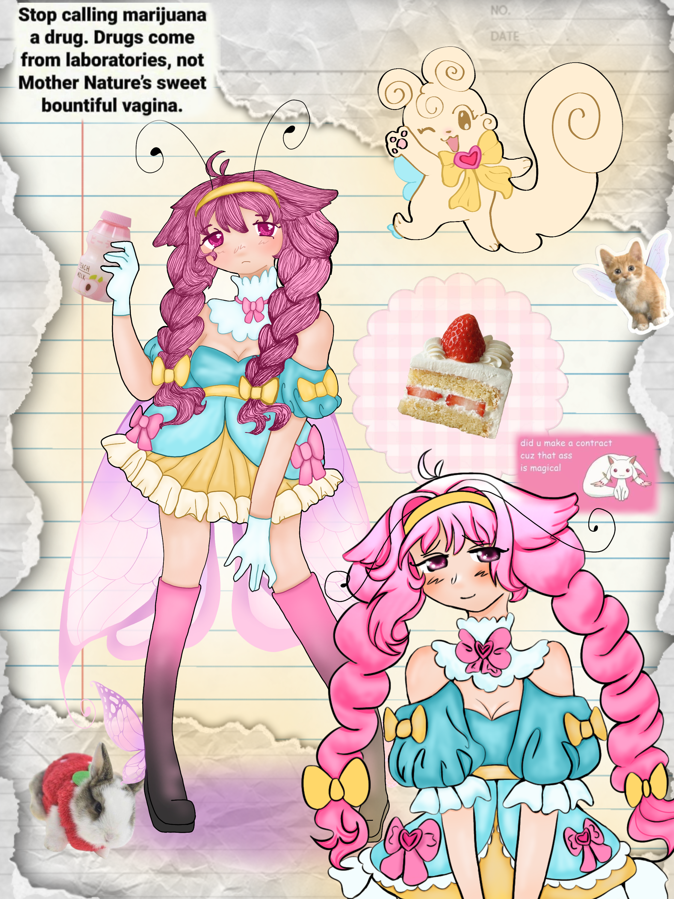 Kita magical girl outfit