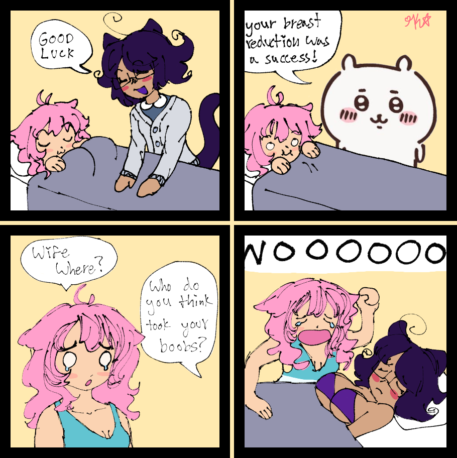 Fifi takes some weight of Kita's shoulders